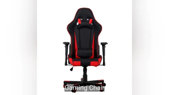 High Back Wholesale Silla Gamer Massage Gaming Chair with 360 Degree Swivel 180 Degree Back Reclining