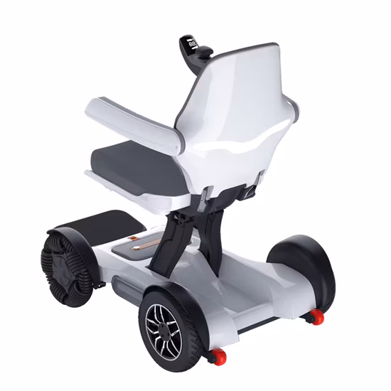 Folding Electronic Wheel Chair Rehabilitation Therapy Supplies High Back Reclining Handicapped Power Electric Wheelchair for Old and Disabled