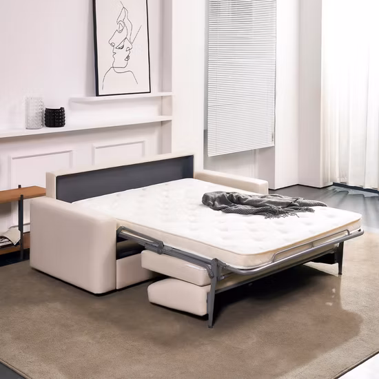 Bedroom Furniture Double Sleeper Comfortable Full Sponge New Design Folding Fabric Sofa Cum Bed