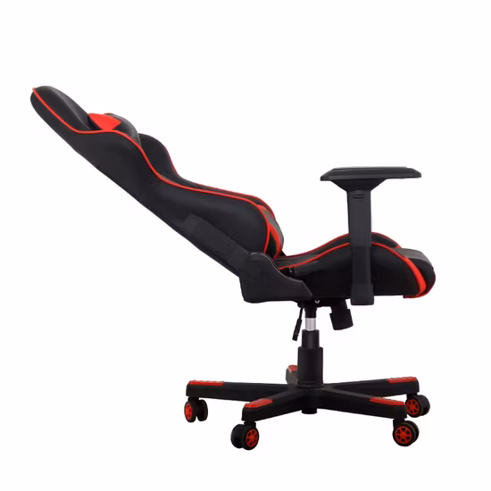 Оптовая продажа массажного игрового кресла Silla Gamer с высокой спинкой и поворотом на 360 градусов, наклон спинки на 180 градусов